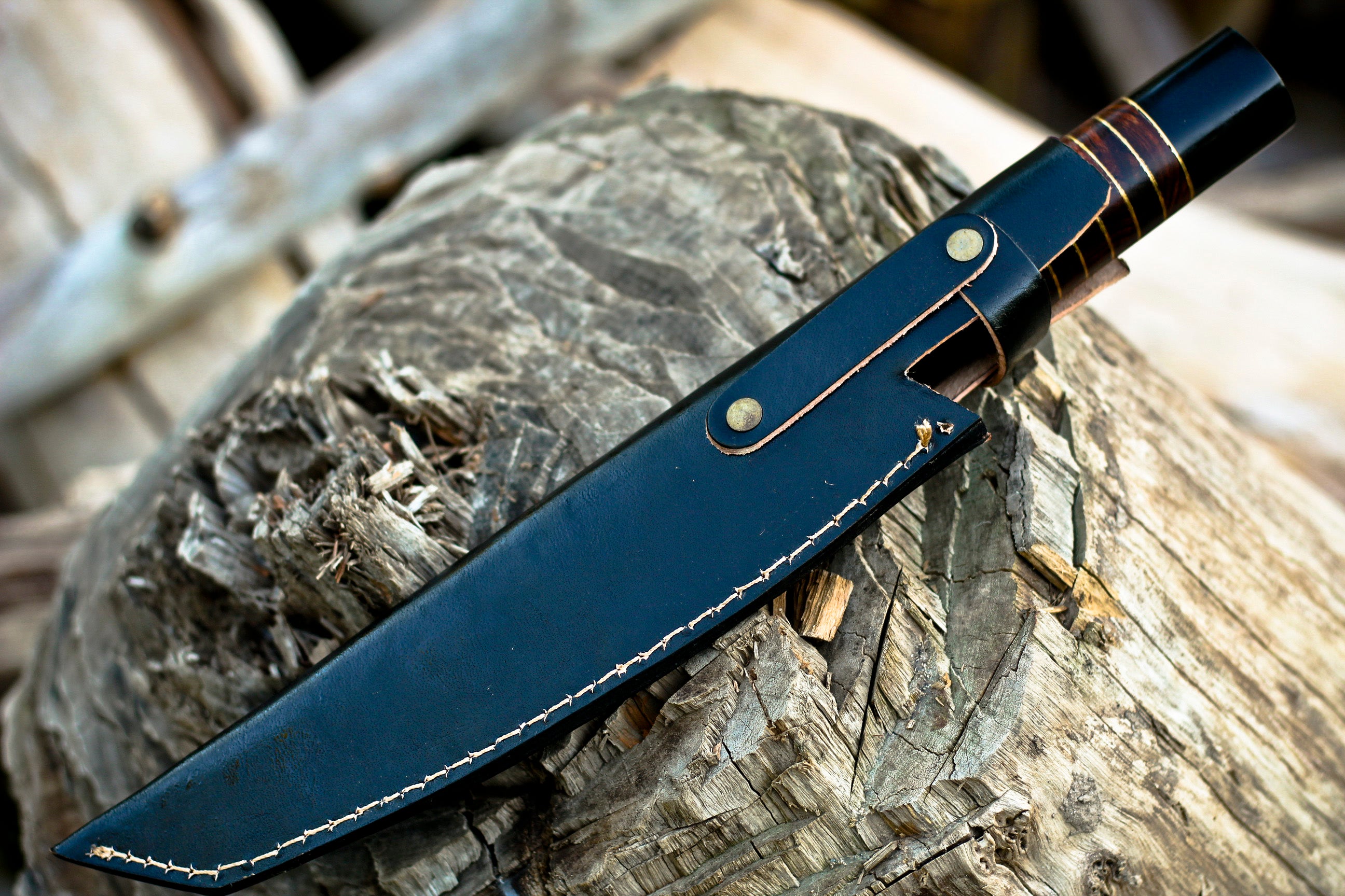 <h3>Handmade Damascus Chef Knife Buffalo Horn Handle, 8 inch Damascus Blade VG10 Cooking Knife</h3>