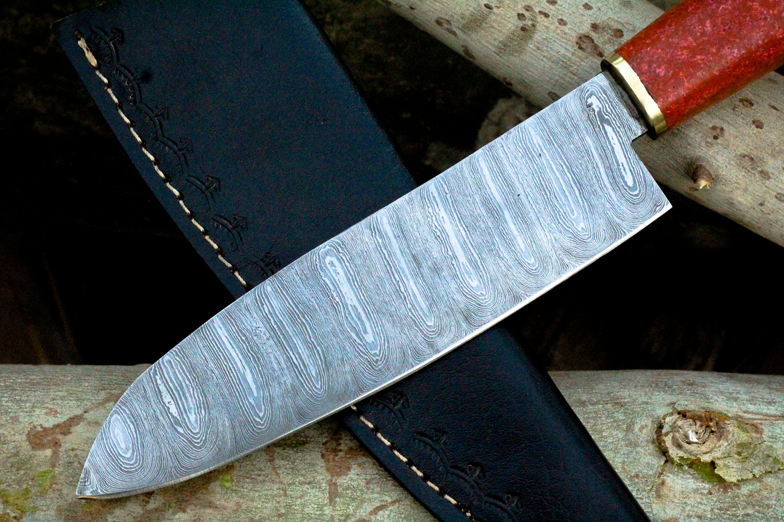 <h3>Handmade Damascus Stainless Steel Chef Knife Galaxy Gold Handle, VG 72 Layer Cooking Knife</h3>
